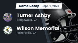 Recap: Turner Ashby  vs. Wilson Memorial  2023