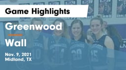 Greenwood   vs Wall  Game Highlights - Nov. 9, 2021