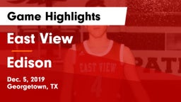 East View  vs Edison Game Highlights - Dec. 5, 2019