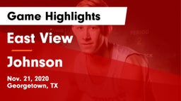 East View  vs Johnson  Game Highlights - Nov. 21, 2020