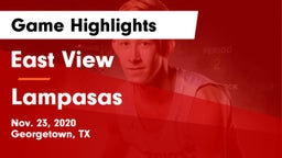 East View  vs Lampasas  Game Highlights - Nov. 23, 2020