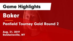 Baker  vs Penfield Tourney Gold Round 2 Game Highlights - Aug. 31, 2019