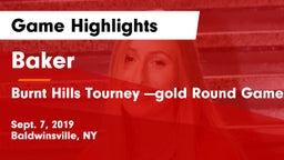 Baker  vs Burnt Hills Tourney —gold Round Game 2 Vs Owego Game Highlights - Sept. 7, 2019