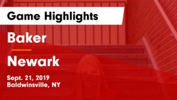 Baker  vs Newark  Game Highlights - Sept. 21, 2019