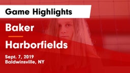 Baker  vs Harborfields  Game Highlights - Sept. 7, 2019