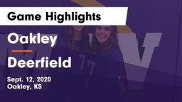 Oakley vs Deerfield  Game Highlights - Sept. 12, 2020