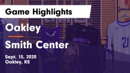 Oakley vs Smith Center  Game Highlights - Sept. 15, 2020