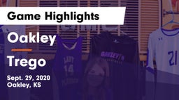 Oakley vs Trego  Game Highlights - Sept. 29, 2020