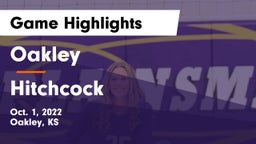 Oakley   vs Hitchcock  Game Highlights - Oct. 1, 2022