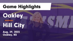 Oakley   vs Hill City  Game Highlights - Aug. 29, 2023