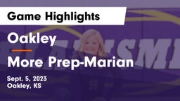 Oakley   vs More Prep-Marian  Game Highlights - Sept. 5, 2023