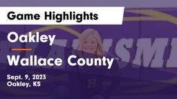 Oakley   vs Wallace County Game Highlights - Sept. 9, 2023