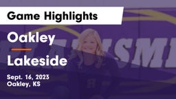 Oakley   vs Lakeside Game Highlights - Sept. 16, 2023