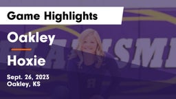 Oakley   vs Hoxie  Game Highlights - Sept. 26, 2023
