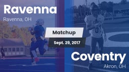Matchup: Ravenna  vs. Coventry  2017