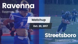 Matchup: Ravenna  vs. Streetsboro  2017