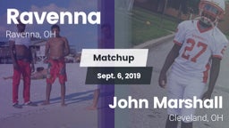 Matchup: Ravenna  vs. John Marshall  2019