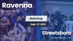 Matchup: Ravenna  vs. Streetsboro  2019