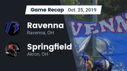 Recap: Ravenna  vs. Springfield  2019