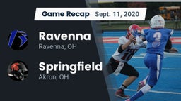 Recap: Ravenna  vs. Springfield  2020