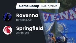Recap: Ravenna  vs. Springfield  2022