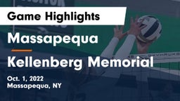 Massapequa  vs Kellenberg Memorial  Game Highlights - Oct. 1, 2022