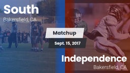 Matchup: South High vs. Independence  2017