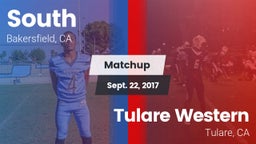 Matchup: South High vs. Tulare Western  2017