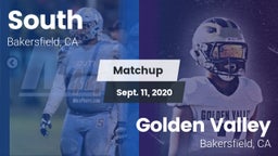 Matchup: South High vs. Golden Valley  2020