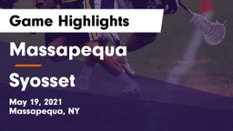 Massapequa  vs Syosset  Game Highlights - May 19, 2021