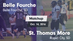 Matchup: Belle Fourche High vs. St. Thomas More 2016