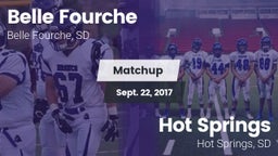 Matchup: Belle Fourche High vs. Hot Springs  2017