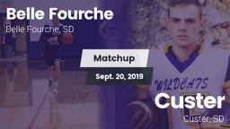 Matchup: Belle Fourche High vs. Custer  2019