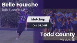 Matchup: Belle Fourche High vs. Todd County  2019