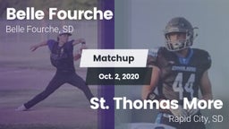 Matchup: Belle Fourche High vs. St. Thomas More  2020