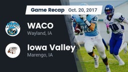 Recap: WACO  vs. Iowa Valley  2017