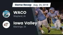 Recap: WACO  vs. Iowa Valley  2018