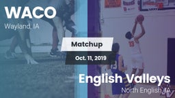 Matchup: WACO  vs. English Valleys  2019