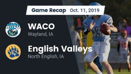 Recap: WACO  vs. English Valleys  2019