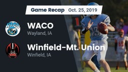 Recap: WACO  vs. Winfield-Mt. Union  2019