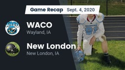 Recap: WACO  vs. New London  2020