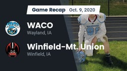 Recap: WACO  vs. Winfield-Mt. Union  2020