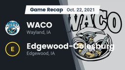 Recap: WACO  vs. Edgewood-Colesburg  2021