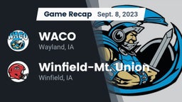 Recap: WACO  vs. Winfield-Mt. Union  2023