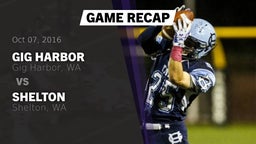 Recap: Gig Harbor  vs. Shelton  2016