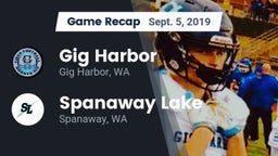 Recap: Gig Harbor  vs. Spanaway Lake  2019