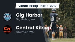 Recap: Gig Harbor  vs. Central Kitsap  2019