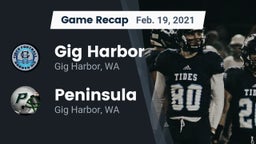 Recap: Gig Harbor  vs. Peninsula  2021