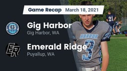 Recap: Gig Harbor  vs. Emerald Ridge  2021