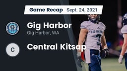 Recap: Gig Harbor  vs. Central Kitsap 2021